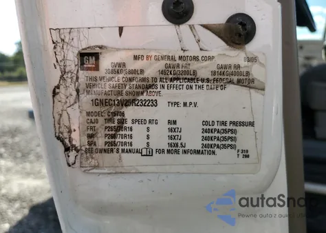 2005 Chevrolet Malibu 1Lt z USA, uszkodzony, nr VIN 1G11C5SL9FF345235